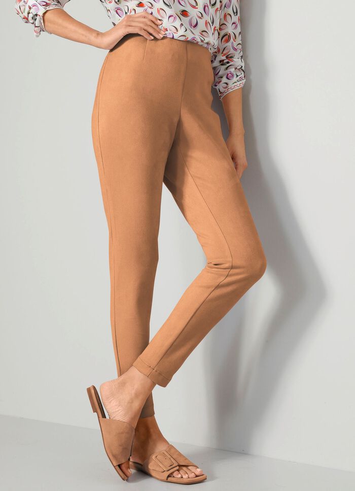 Broek met smalle enkelwijdte 