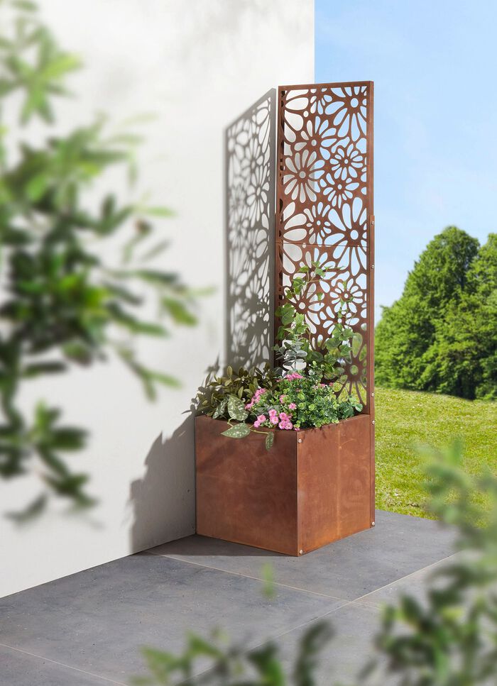 plantenbak met trellis ROST