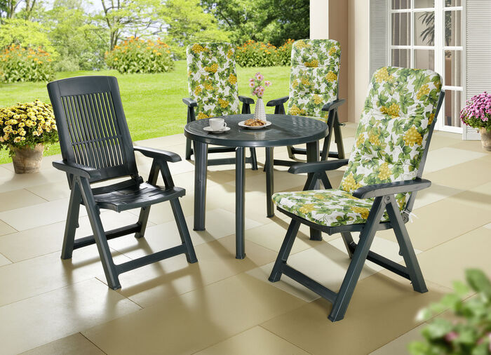 Onderhoudsvriendelijk en weerbestendig tuinmeubilair GROEN