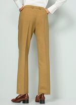 Broek in mosterdgeel 