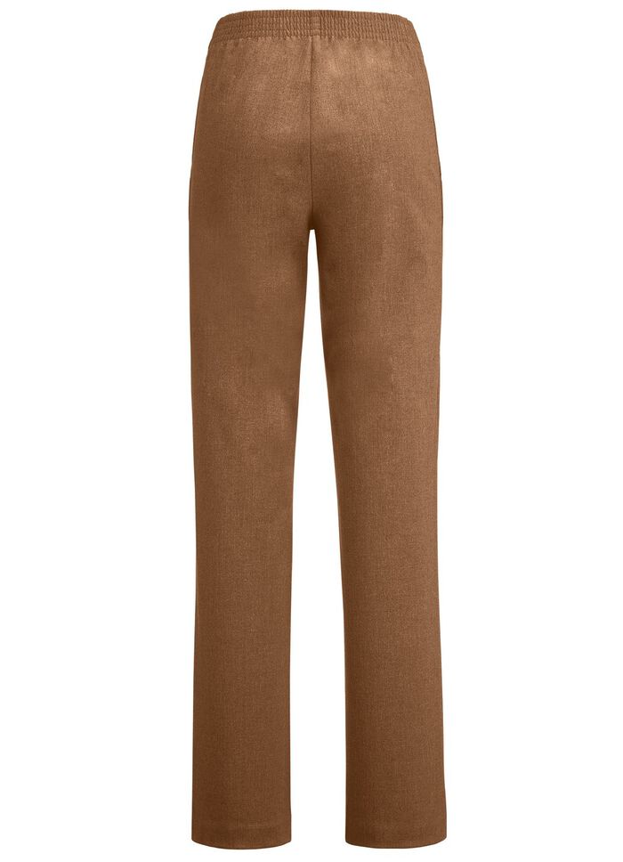 Broek in een modieuze wijdte 