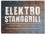 Elektrische grill inclusief onderstel - te gebruiken als onderstel of tafelgrill 
