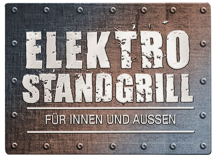 Elektrische grill inclusief onderstel - te gebruiken als onderstel of tafelgrill 