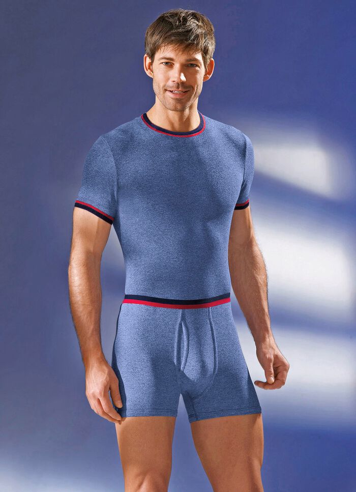 Permatherm tweepack korte mouwen truien, winterondergoed 