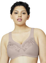 Glamorise steunbh met borduurwerk TAUPE