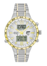 Radiogestuurd solar herenhorloge van ETT met titanium kast 