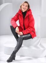 Jas met verlengd rugpand 