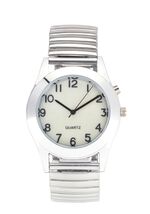 Horloge met stretchband 