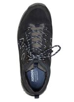 Ademende herenlaarzen, breedte K, met uitneembaar voetbed ZWART-NACHTBLAUW