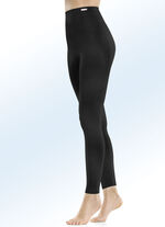 Twee-pack leggings met biologisch katoen 1X ROOD, 1X ZWART