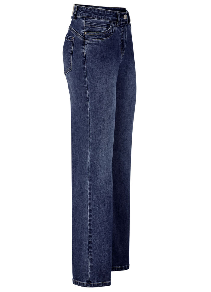 5-pocket jeans DONKERBLAUW