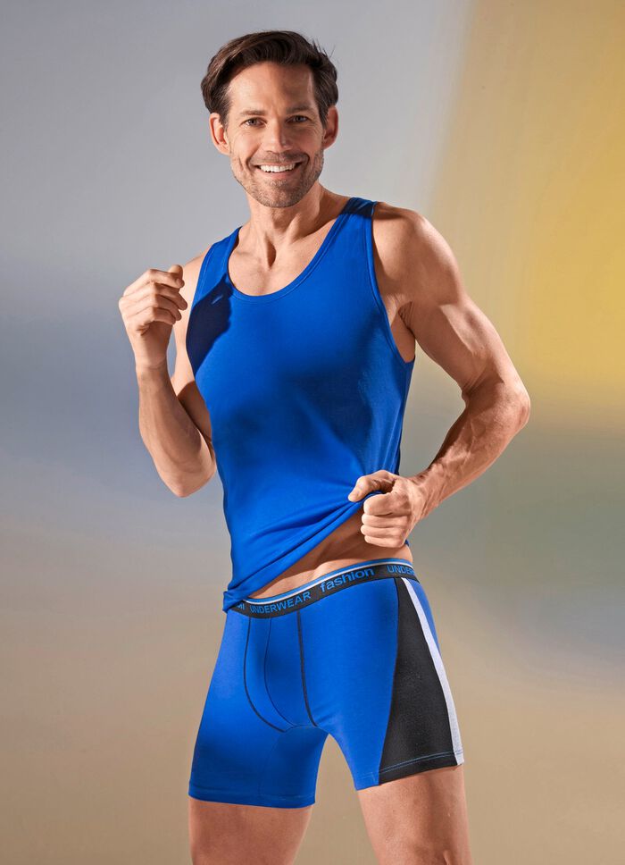 Set van vier broeken met elastische tailleband 