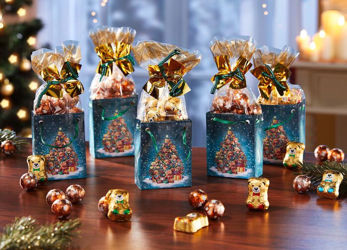 Zakken met beren, set van 5 