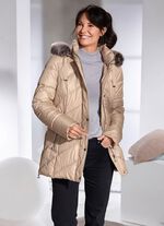 Jas met afneembare capuchon 