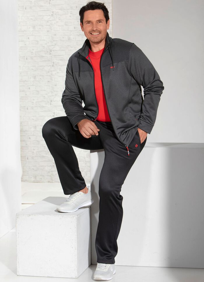 Vrijetijdspak van &ldquo;LPO&rdquo; in 2 kleuren ANTRACIET GEM&Ecirc;LEERD