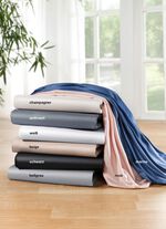 Mako satijnen hoeslaken van 100% katoen 