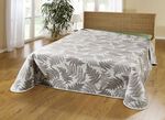 Sprei met natuurlijke bladmotieven 