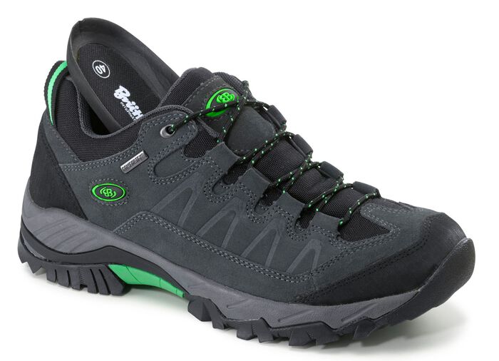 Veterschoen met klimaatmembraan ANTRACIETGROEN