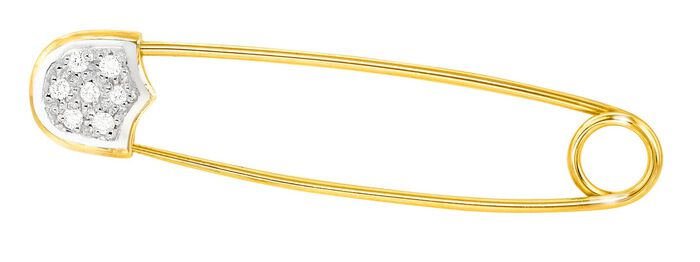 Broche met briljanten 