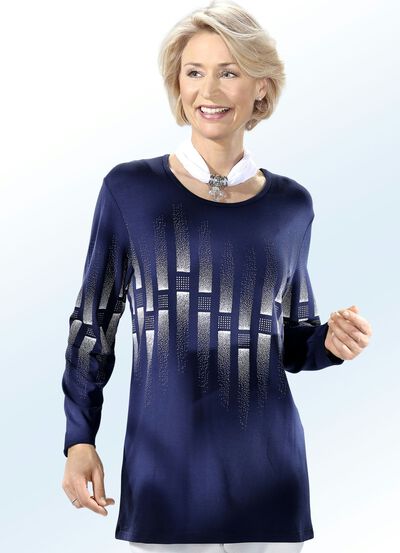 Shirt met print aan de voorkant 