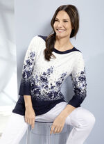 Prachtig shirt met 3/4-mouwen 