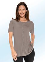 Effectief shirt in 2 kleuren TAUPE