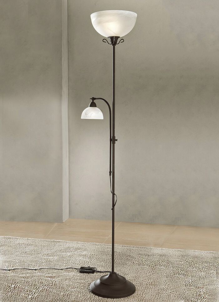 Plafondschijnwerper met leeslamp 