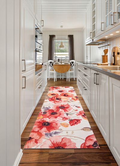 Keukenlopers en keukenmatten met antislip achterkant 