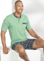 Shortama met knopen 