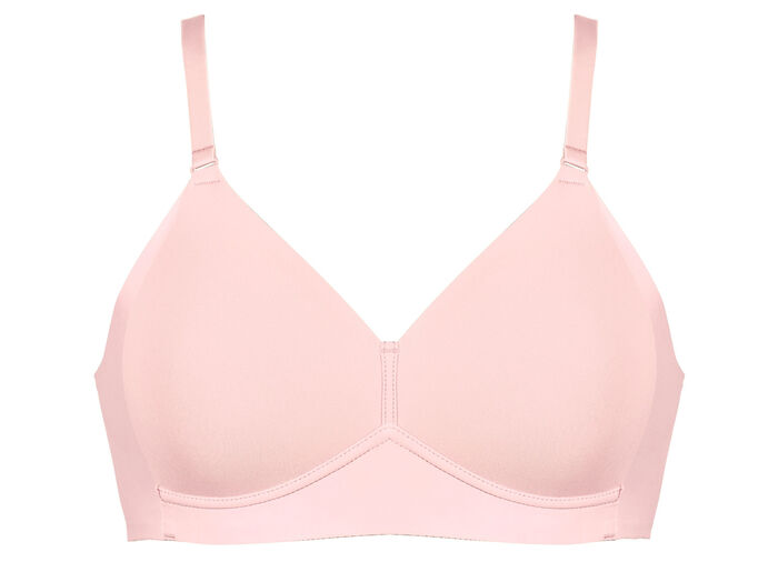 Naturana bh met voorgevormde cups ZACHTROZE