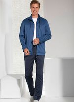 Vrijetijdspak van &ldquo;LPO&rdquo; in 2 kleuren DONKER KONINGSBLAUW GEVLEKT