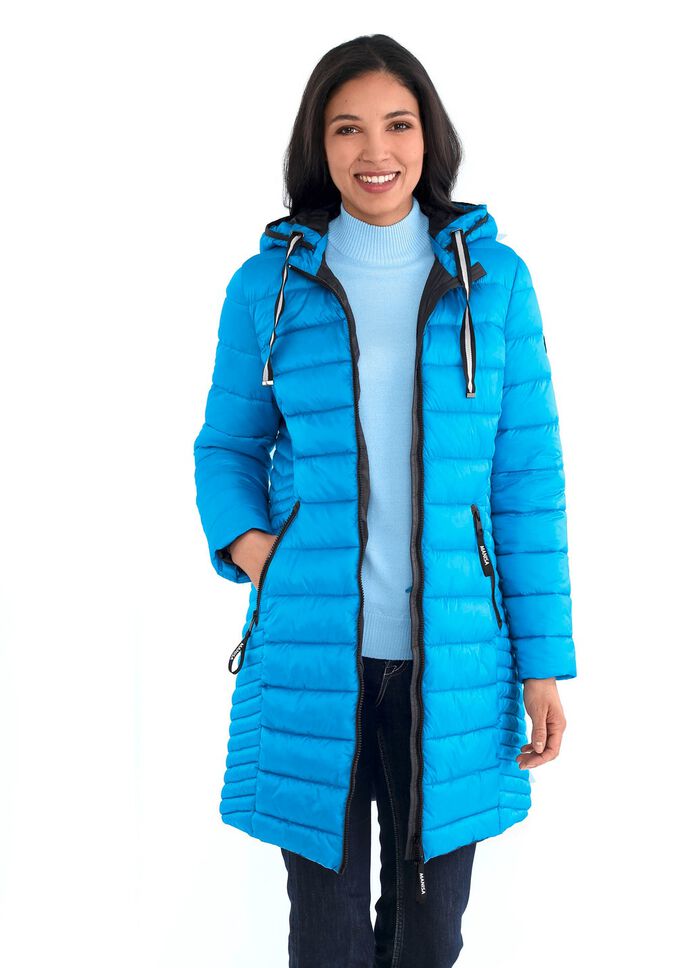 Functionele korte jas met tweewegritssluiting 