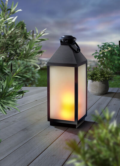 LED-lantaarn met vlameffect 