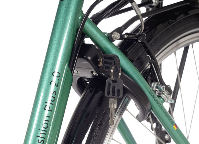 Tijdloze, elegante stads-e-bike met comfortabele eigenschappen 