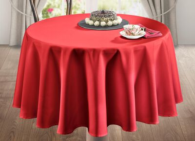 Tafel- en kamerdecoratie met vlekbeschermingsapparatuur 