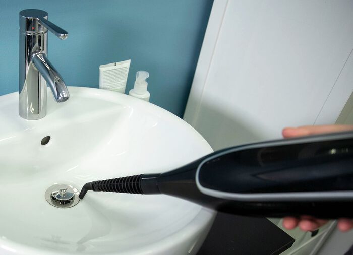 Livington SteamTwister stoomroterende mop 