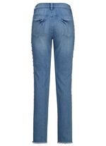 Elegante jeans met leuke decoratieve kralen 