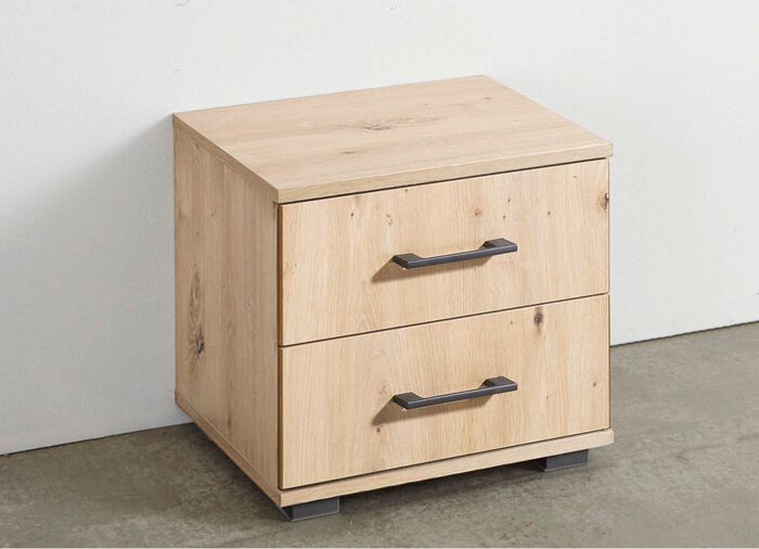Nachtkastje in hoogwaardig, stabiel ontwerp AMBACHTELIJK EIK