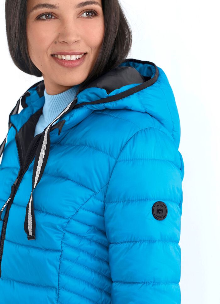 Functionele korte jas met tweewegritssluiting 