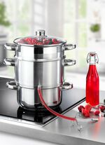 Stoompers met glazen deksel 