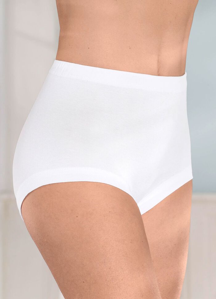 Viania vijfpack slips met elastische tailleband 