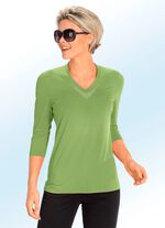 Shirt met V-hals in 5 kleuren 