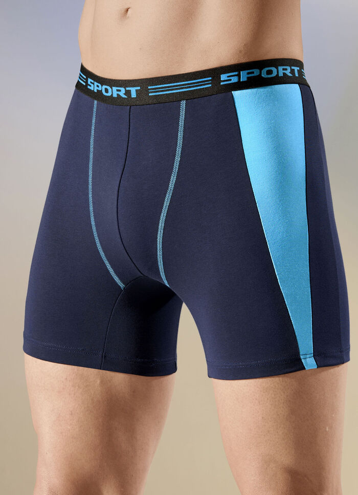 Set van vier broeken met elastische tailleband 
