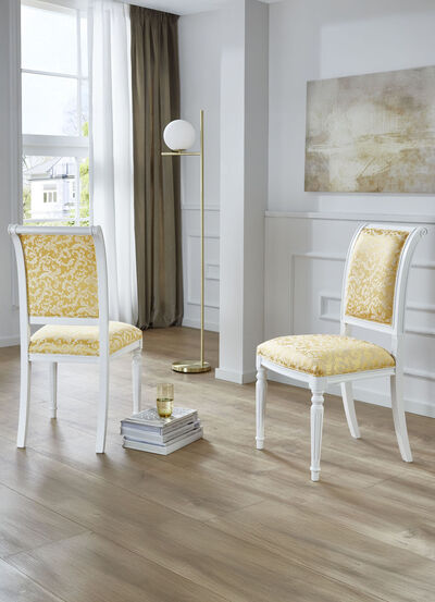 Eetkamerstoelen met massief beukenhouten frame 