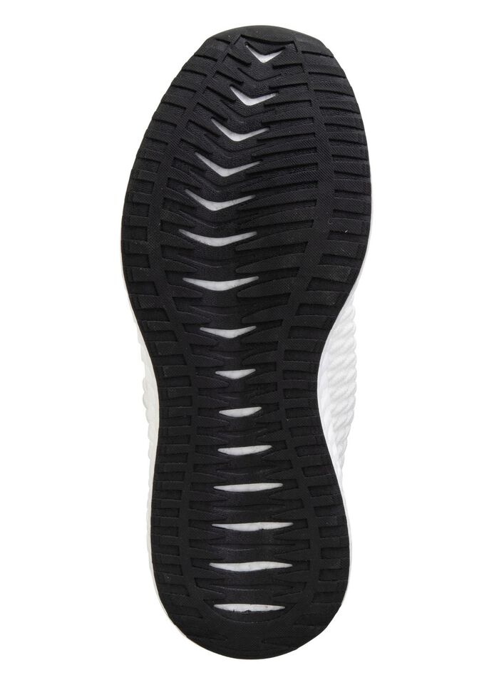 Veterschoenen van gestructureerd textielmateriaal 