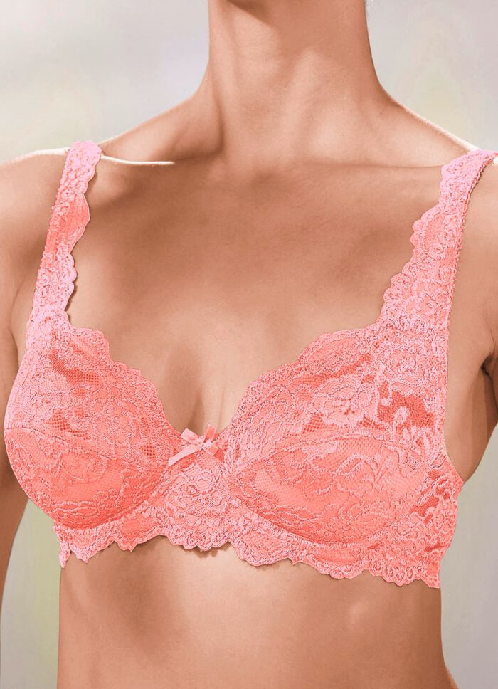 Sassa twee-pack elastische kanten beugelbeha 