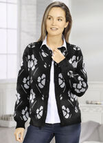 Vest in jacquarddessin 