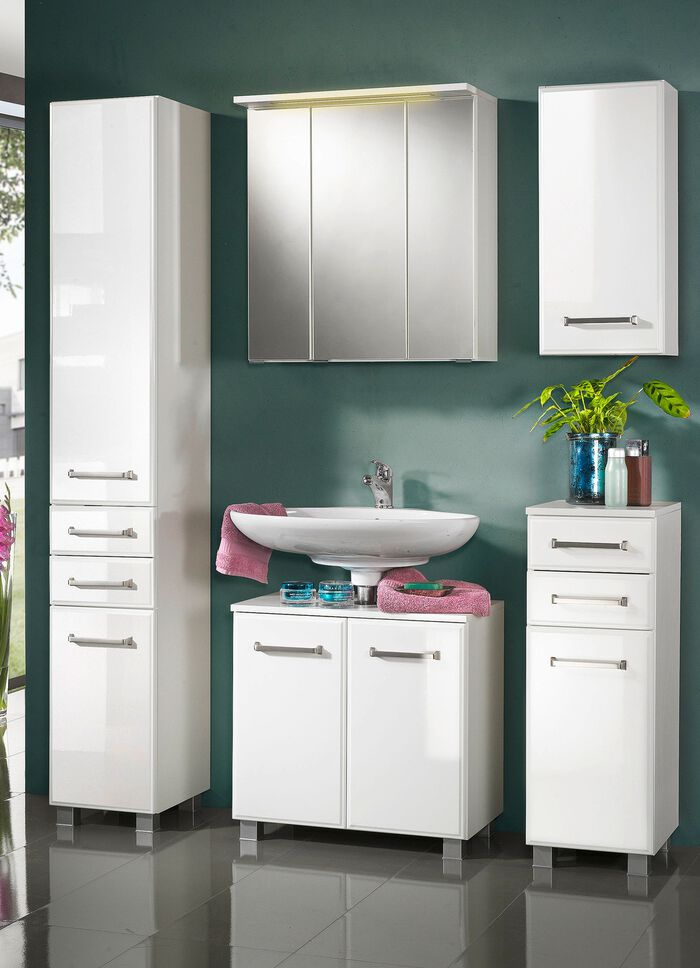 Hoogwaardig badkamermeubelprogramma in een modern design 