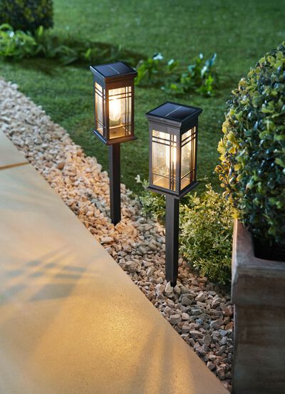 Solar decoratieve lamp, set van 2 