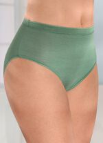 Set van vijf slips met elastische manchetten 